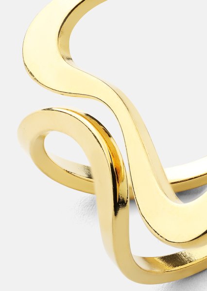 Ring Infinity Flow - 18k Verguld
