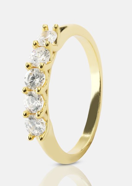 Ring Glowfly - 18k Verguld