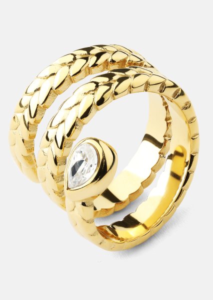 Ring Elira - 18k Verguld
