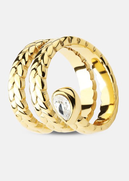 Ring Elira - 18k Verguld