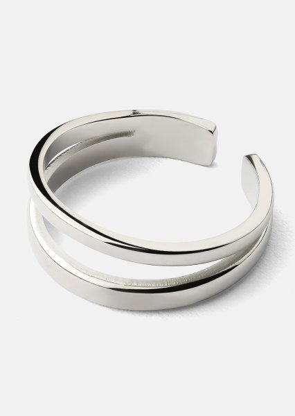 Apertura Ring - Verzilverd