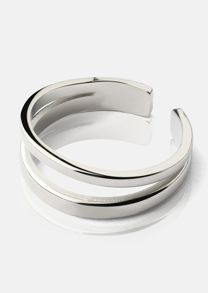 Apertura Ring - Verzilverd