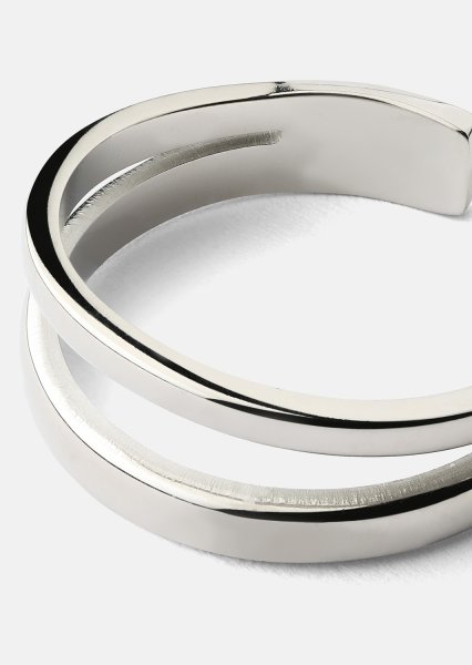 Apertura Ring - Verzilverd