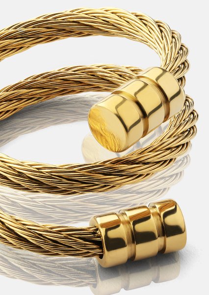 Ring Volt – 18k Verguld