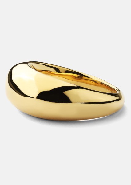 Ring Dome - 18k Verguld