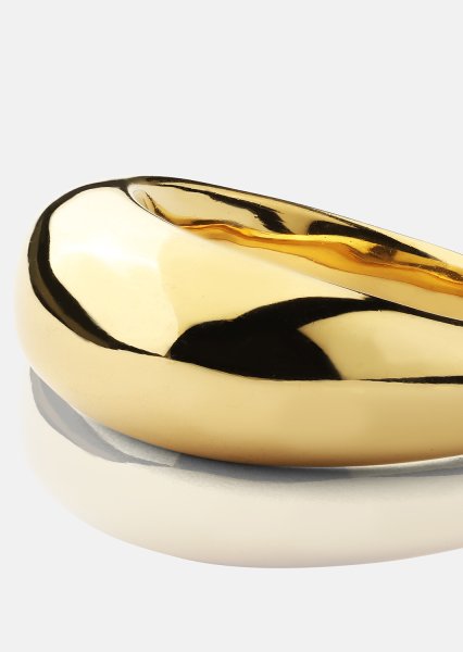 Ring Dome - 18k Verguld