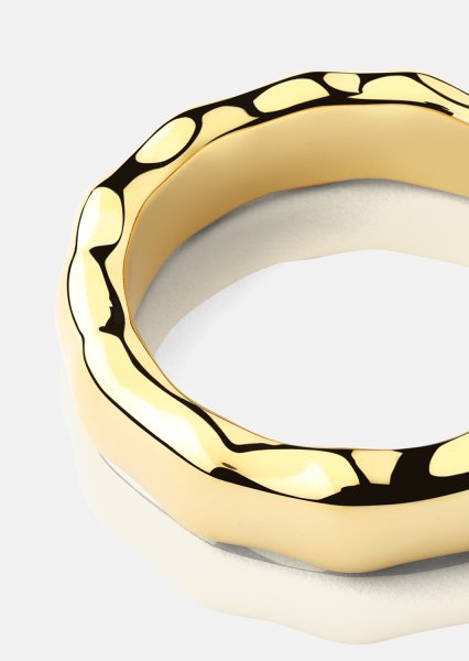 Ring Sculpted Flow - 18k Verguld