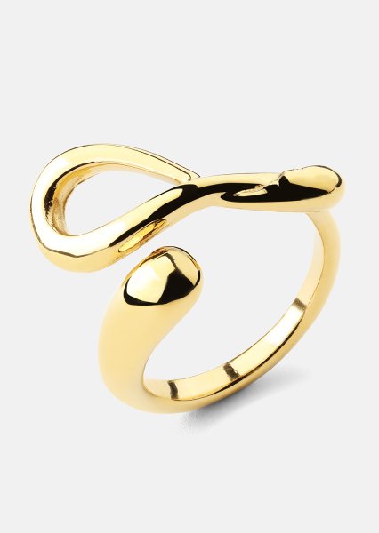 Ring Loop - 18k Verguld