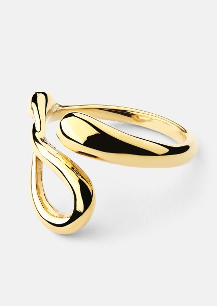 Ring Loop - 18k Verguld