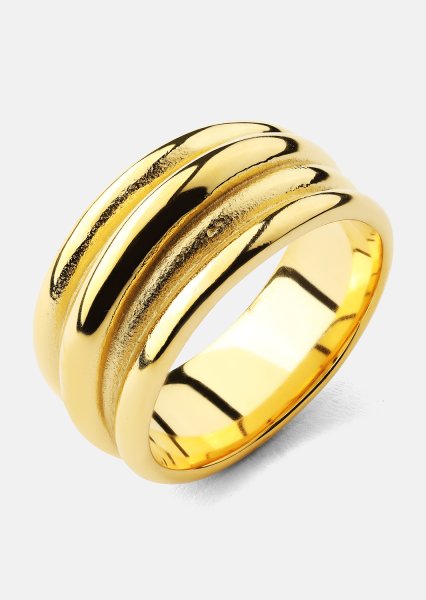 Ring Aurora Bold - 18K Verguld