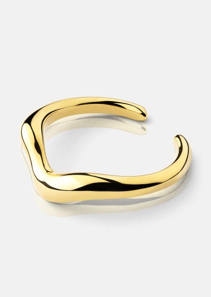 Ring Flow - Verguld met 18k goud