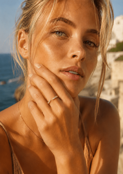 Ring Celestina- 18k Verguld