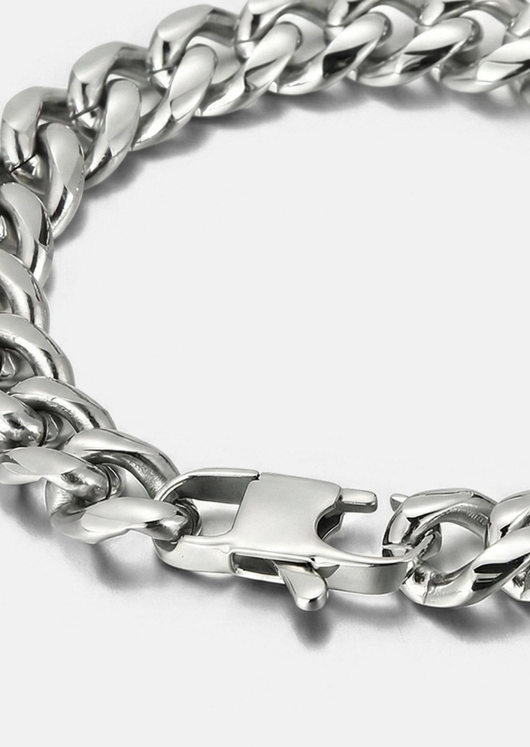 Armband Iron Valor - Verzilverd