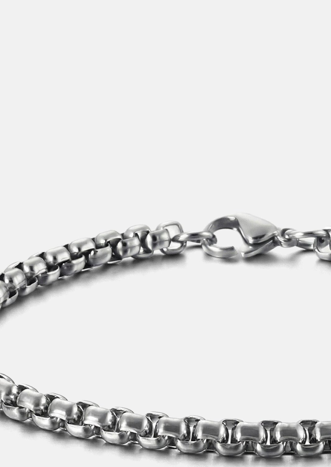 Armband Steel Valor - Verzilverd