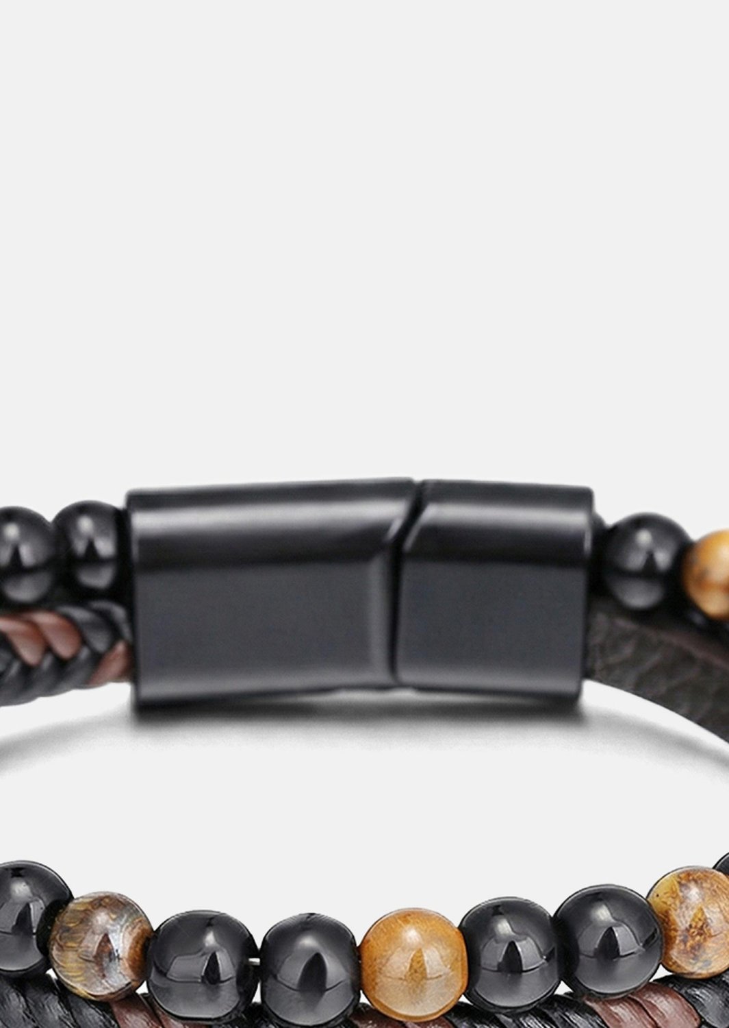 Leren armband Raven Bond