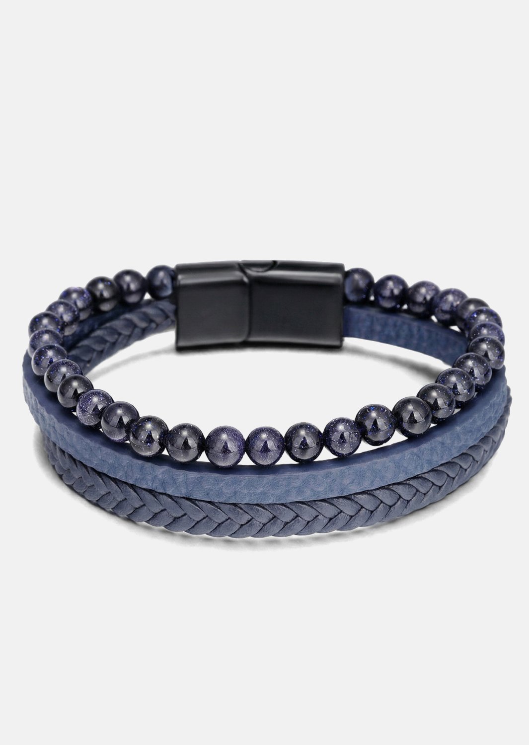 Leren armband Titan Briar