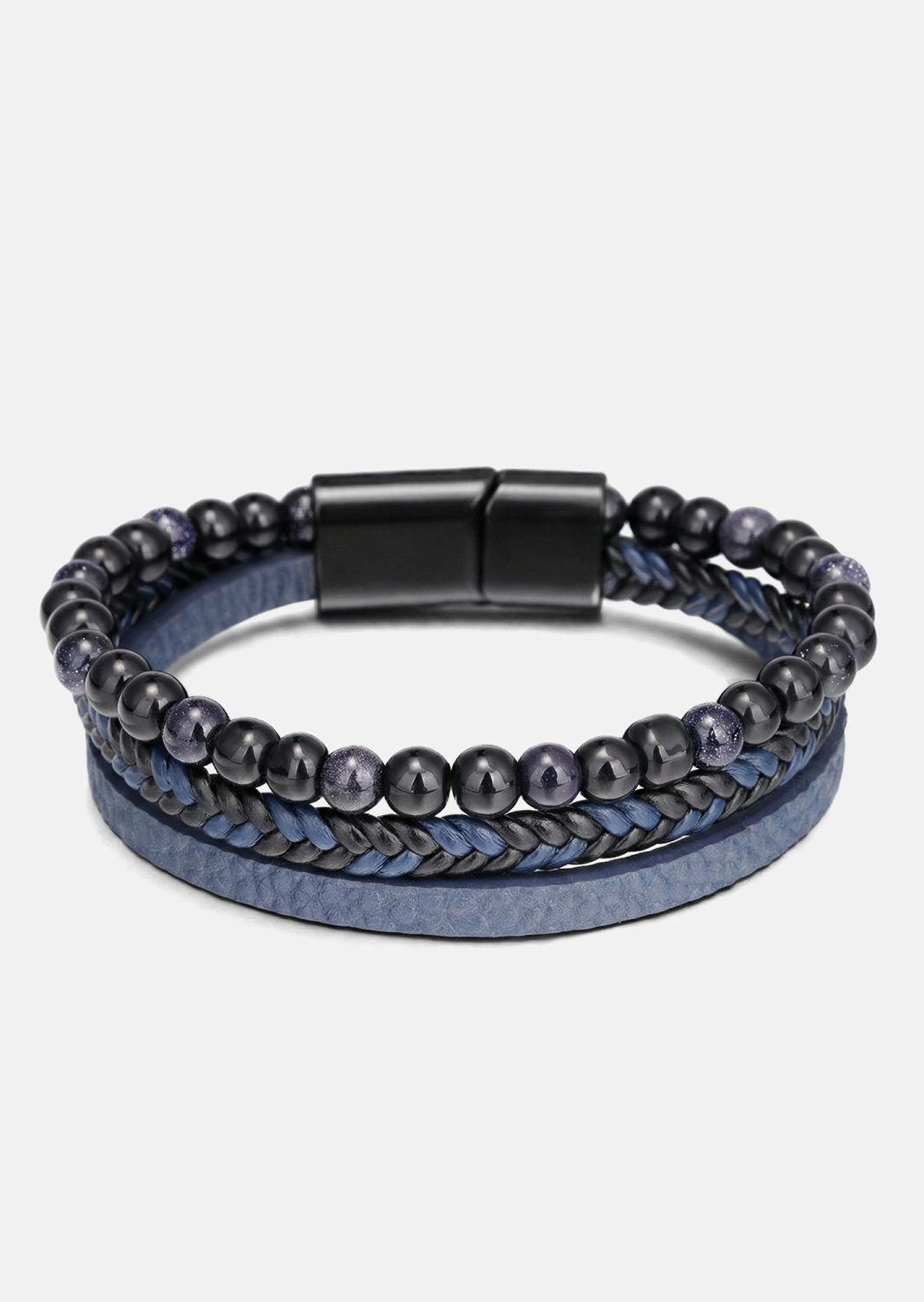 Leren armband Cobalt Stride