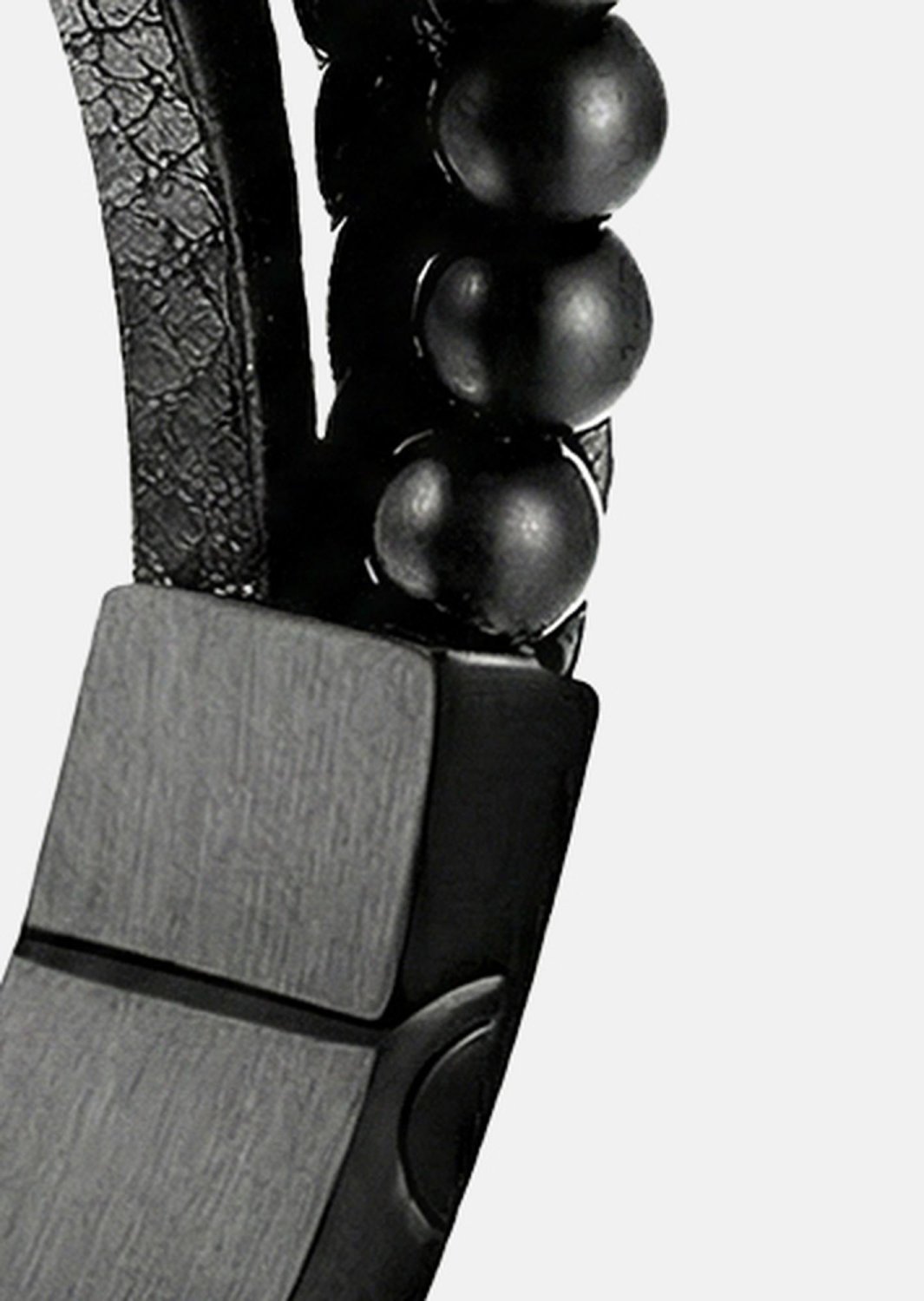Leren armband Noble Noir
