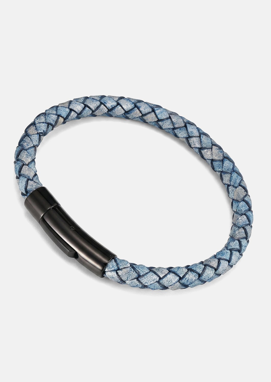 Leren armband Ocean Weave