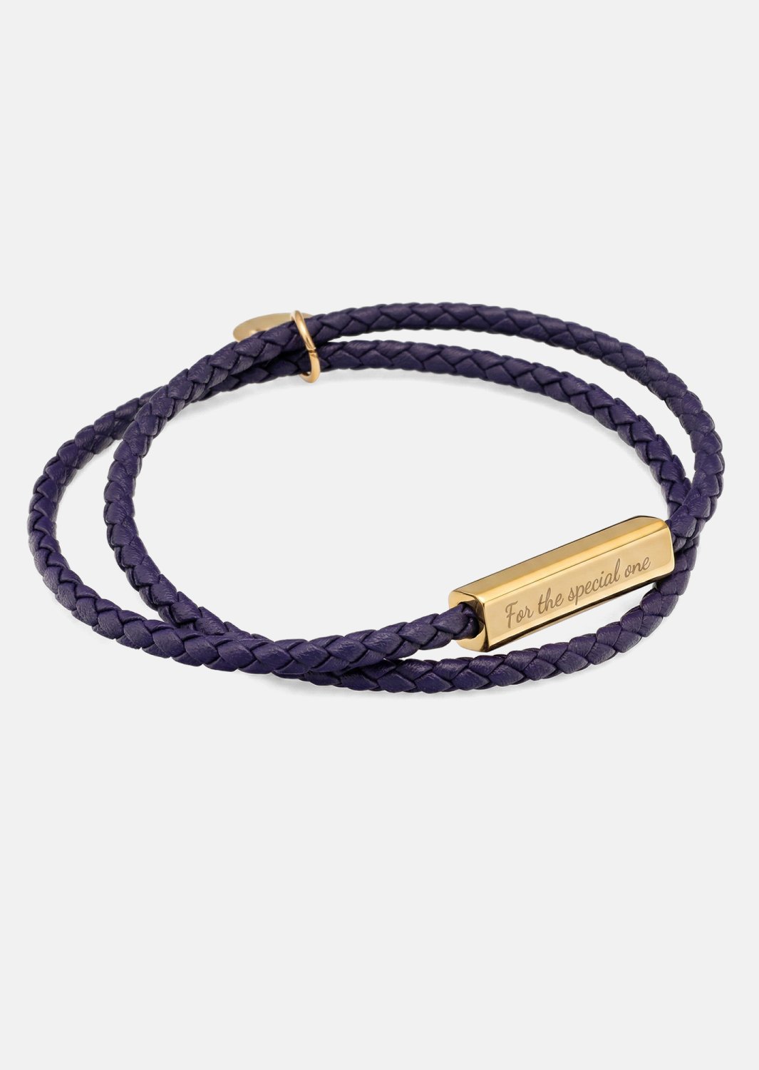 Leren armband Noble Twist
