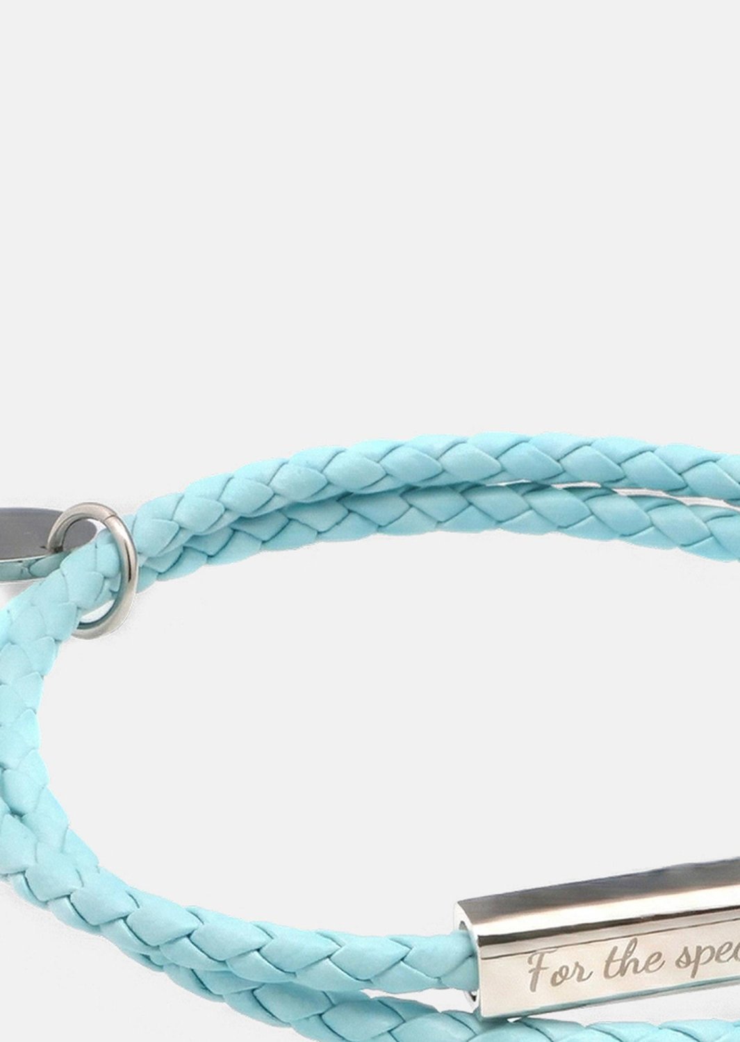 Leren armband Azure Bond