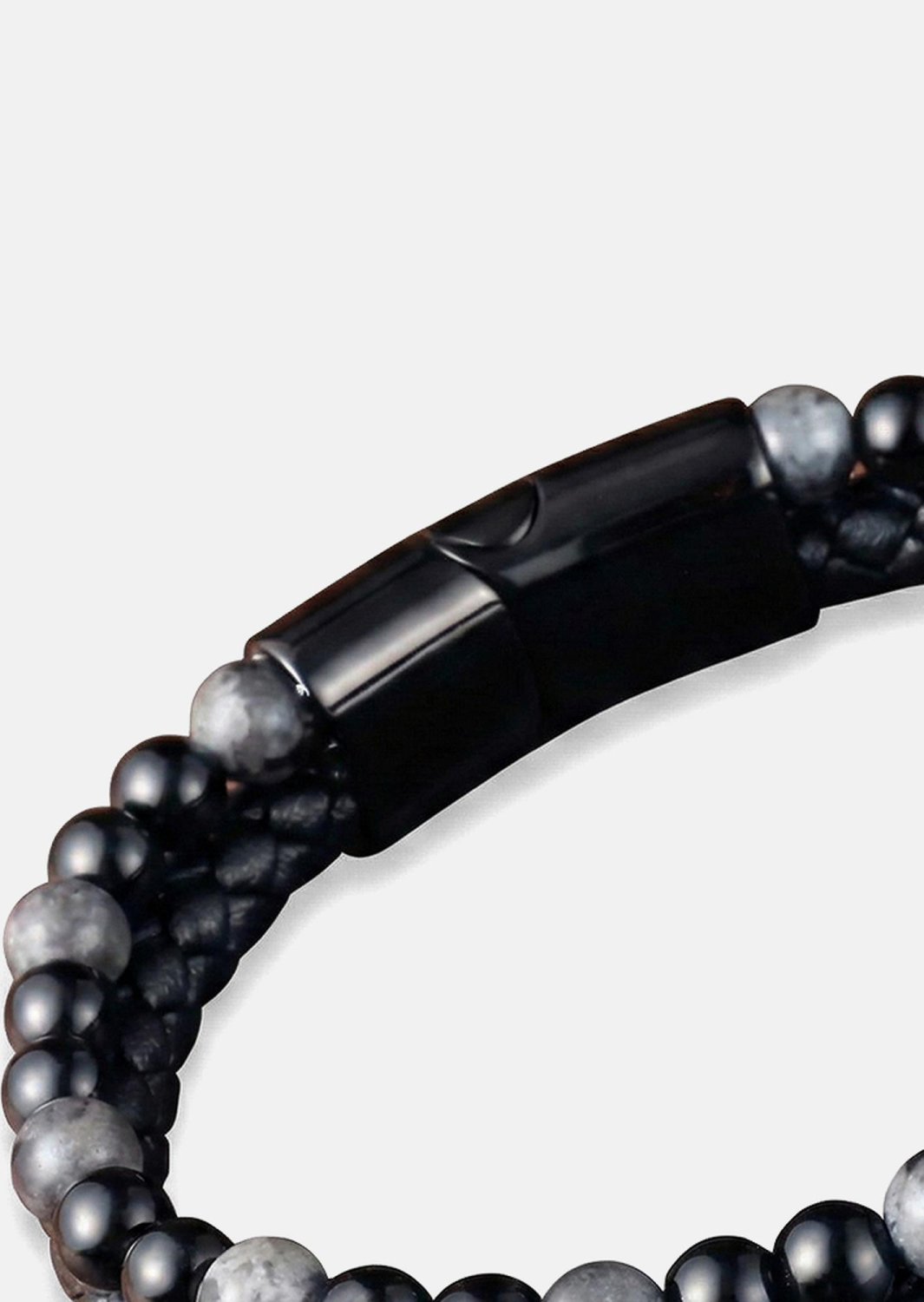 Leren armband Ebon Veil
