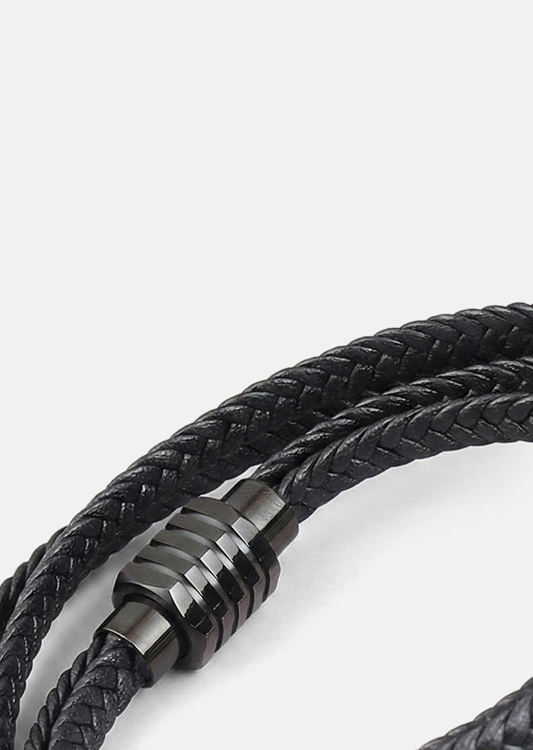 Leren armband Raven Crest