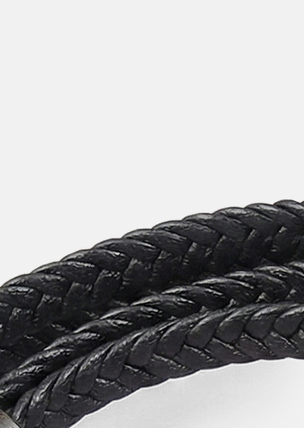 Leren armband Raven Crest