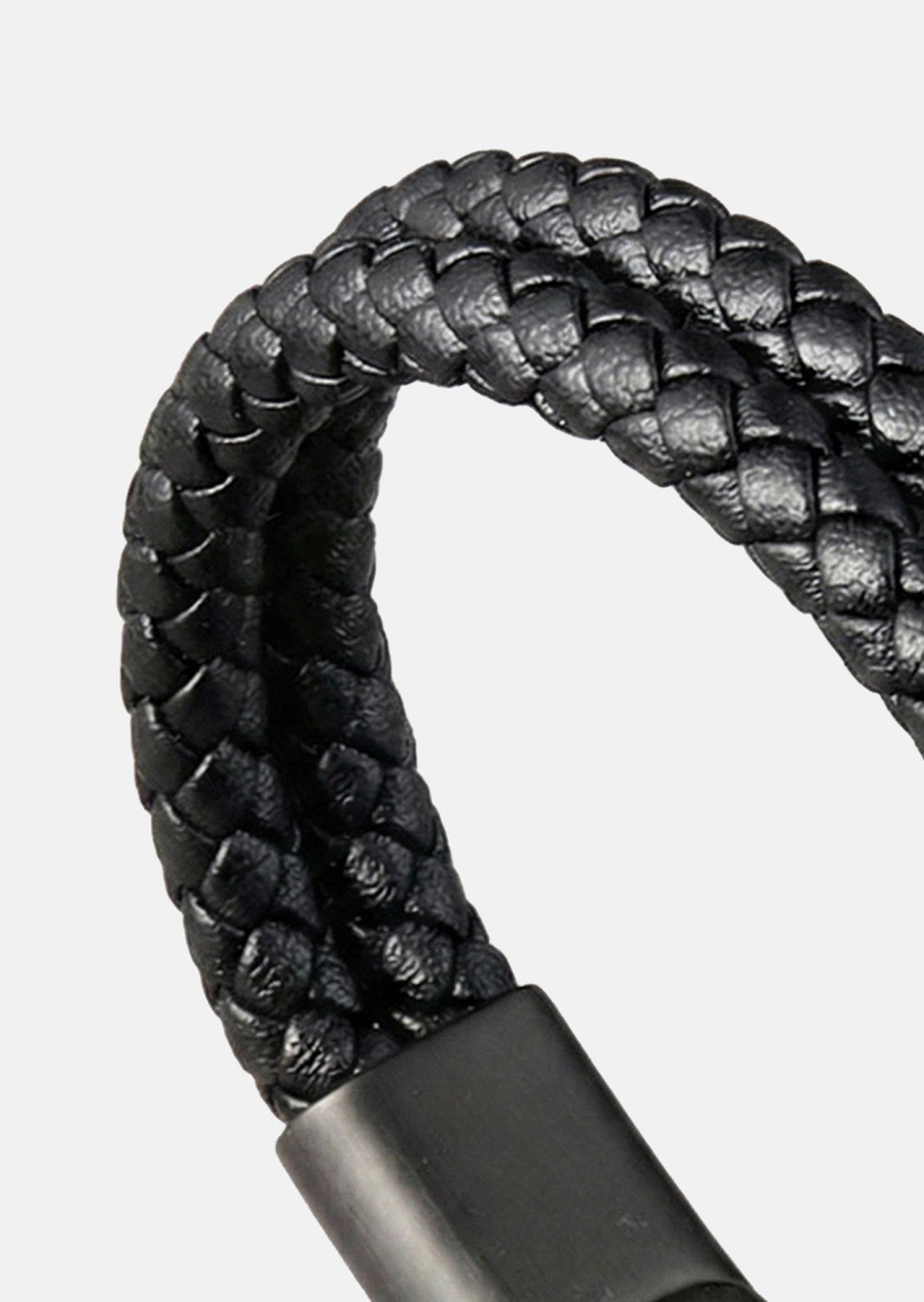 Leren armband Titan Glint
