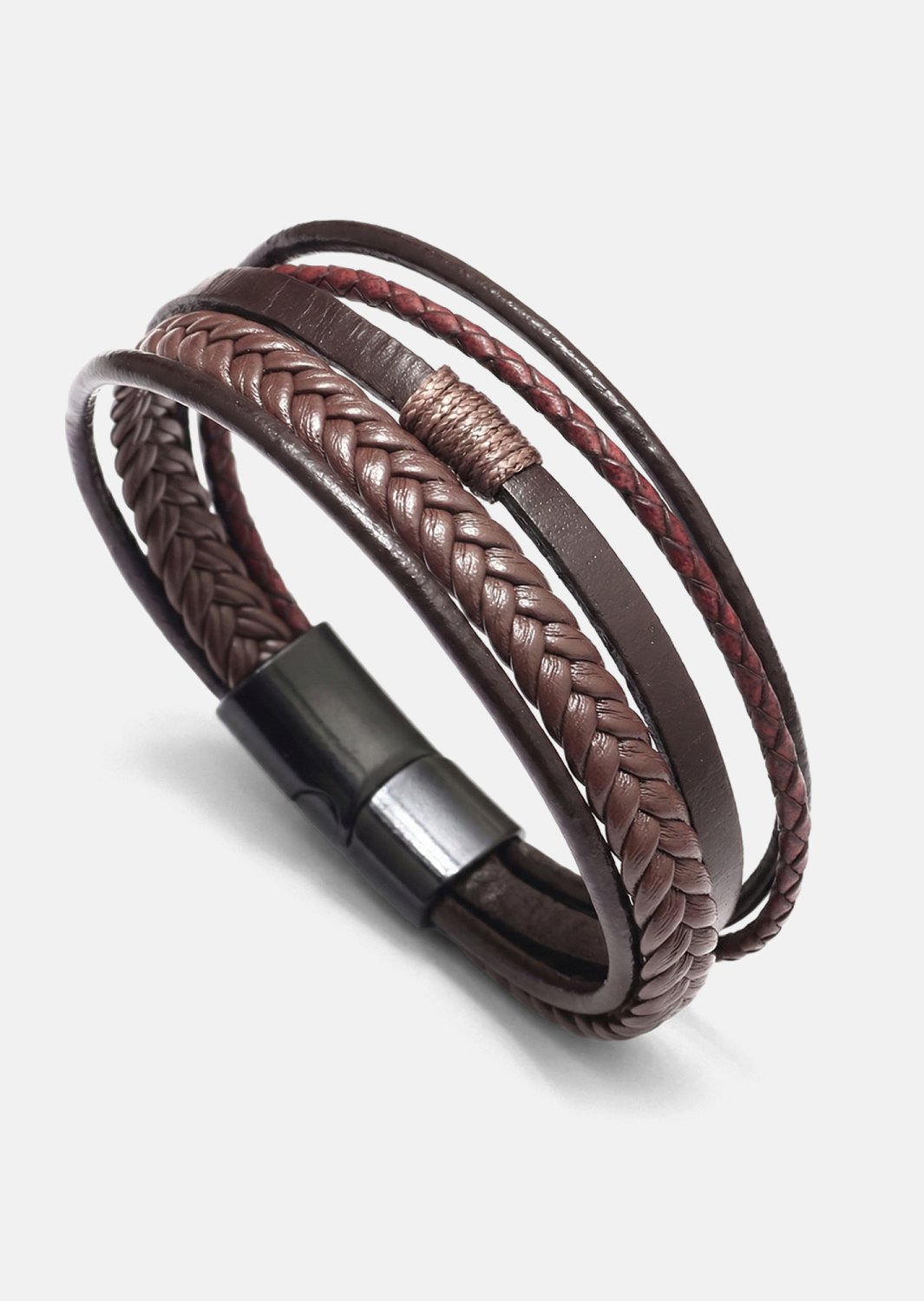 Leren armband Valor Ridge