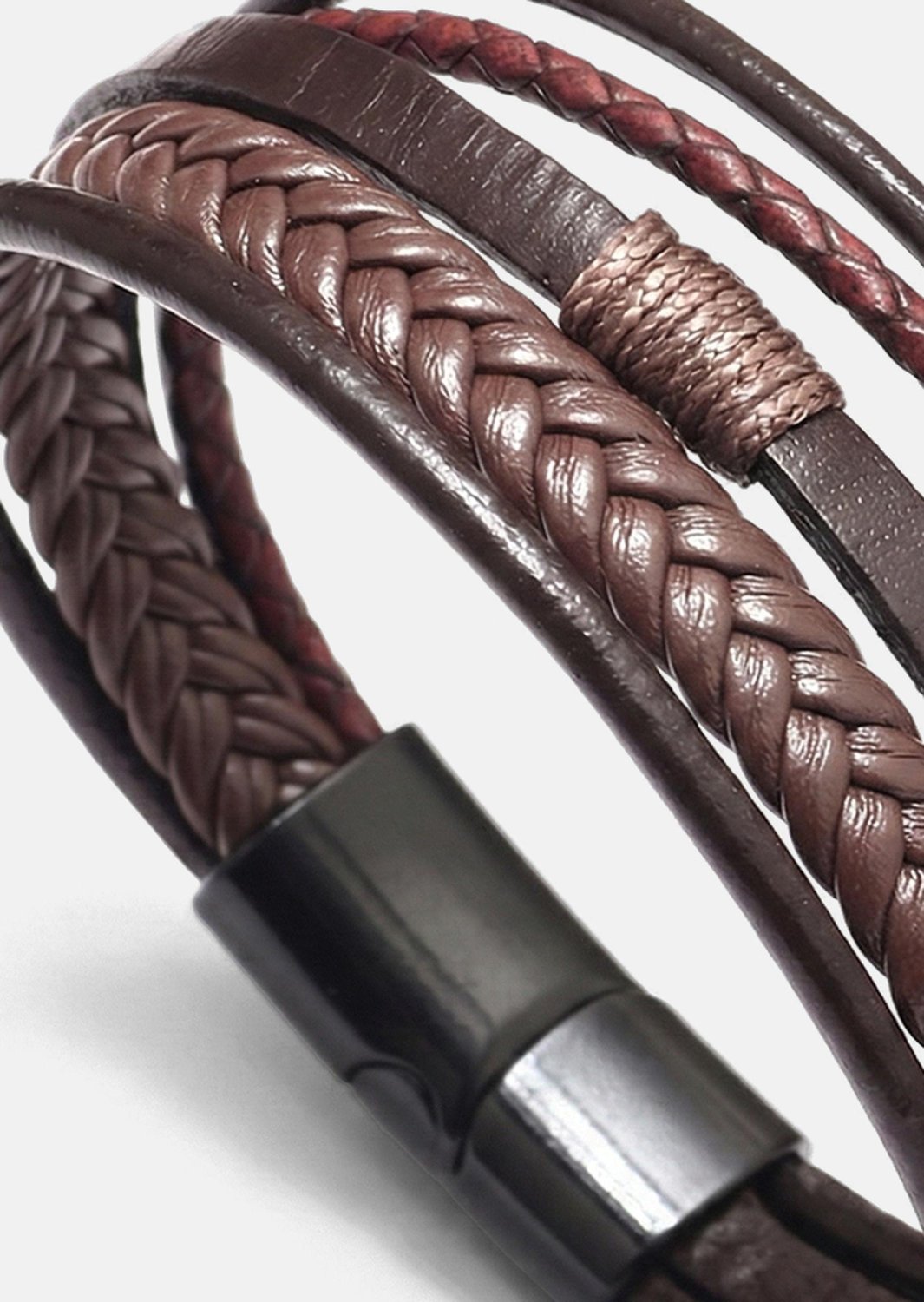Leren armband Valor Ridge