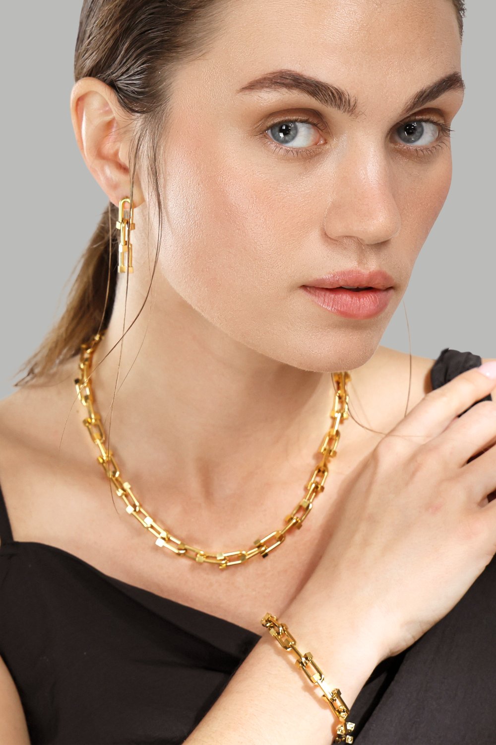 Armband Link Luxe - 18k Verguld