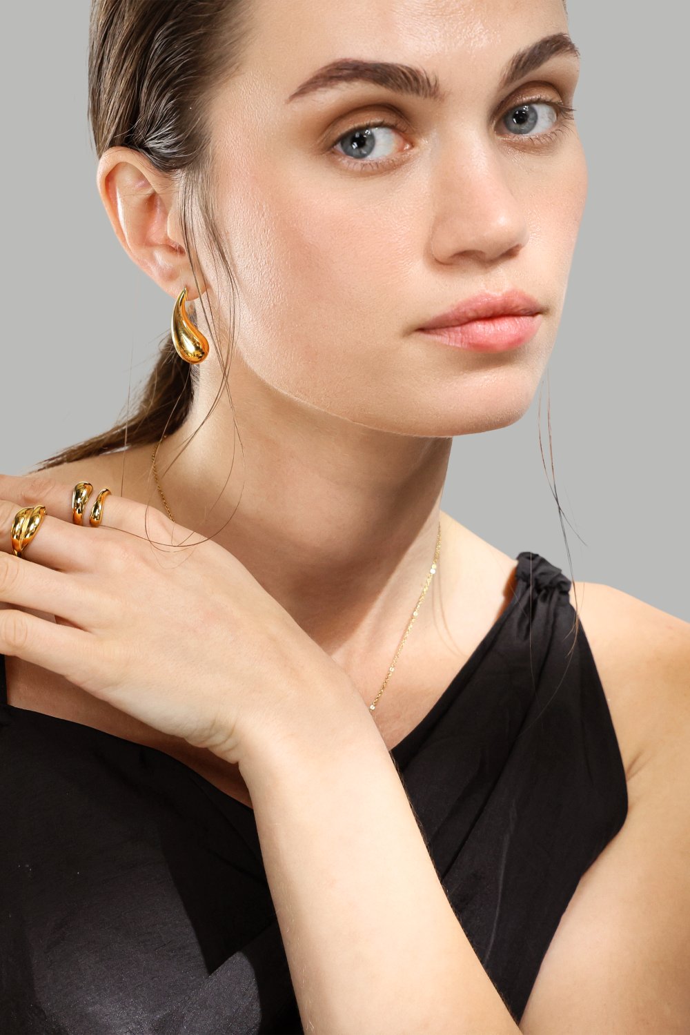  Ring - 18K Plated Gold