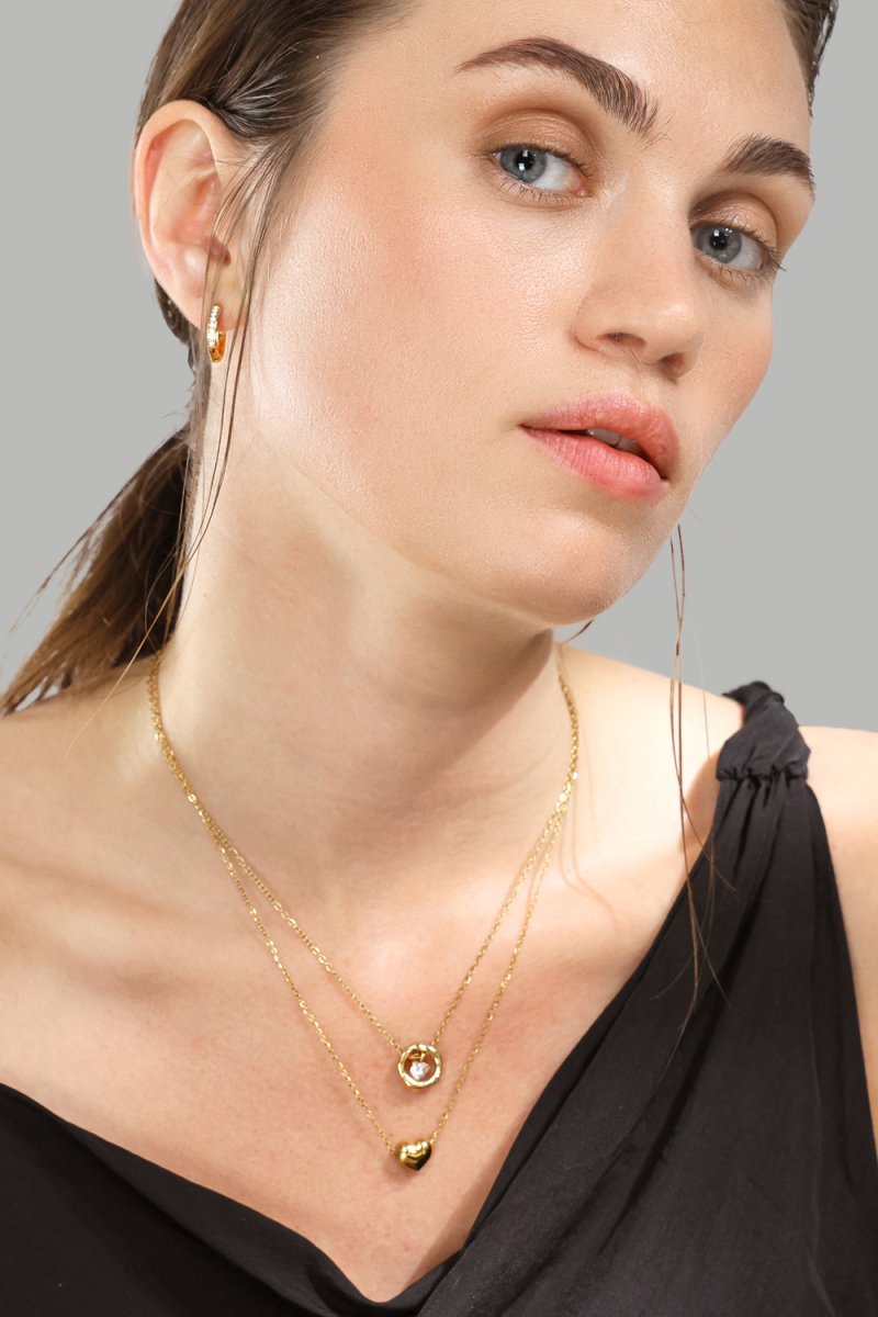 Oorbellen Golden Spark – 18k Verguld