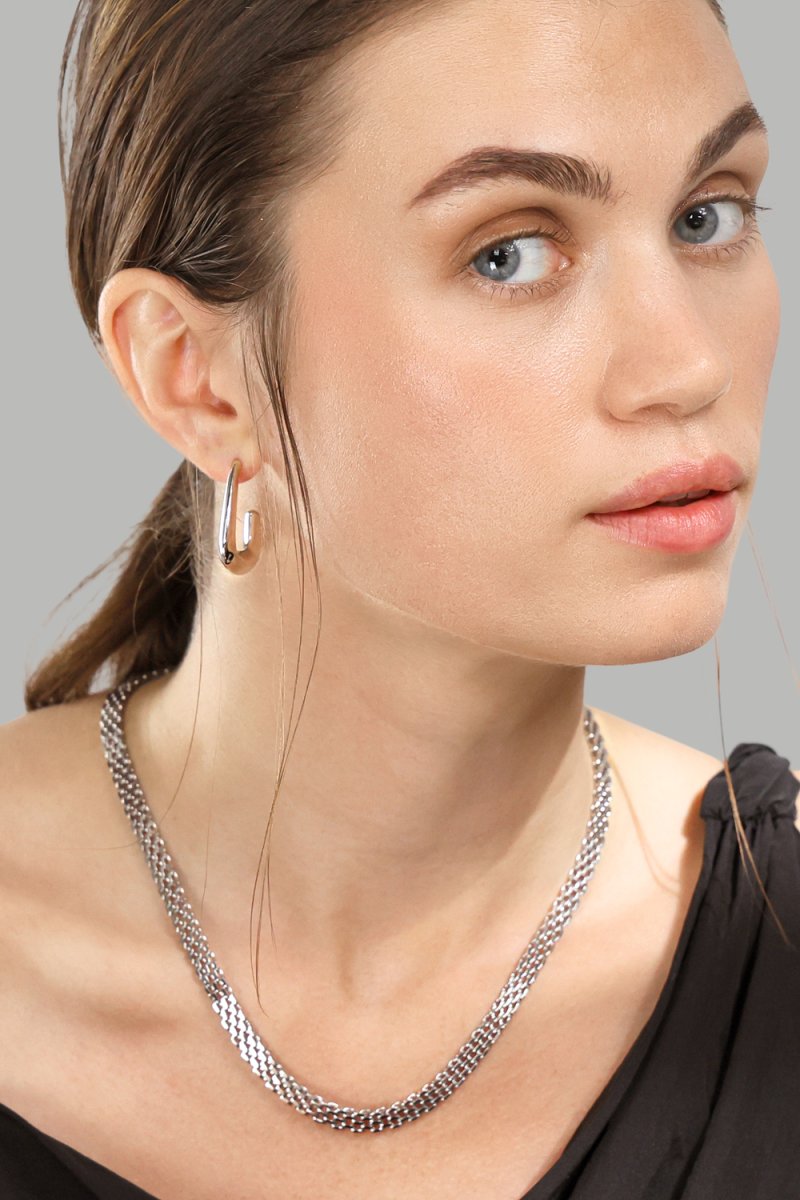 Ketting Twilight Chain Choker – Verzilverd