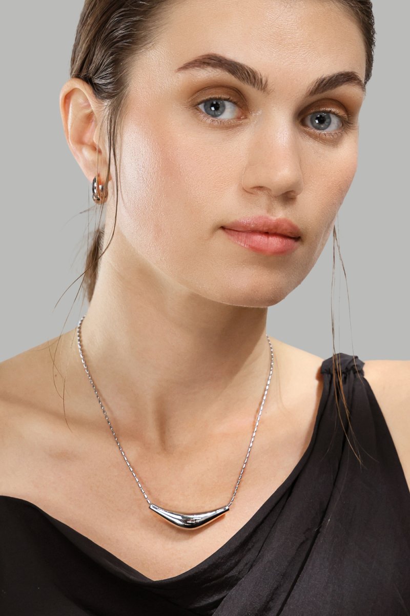 Ketting Flow Curve – Verzilverd