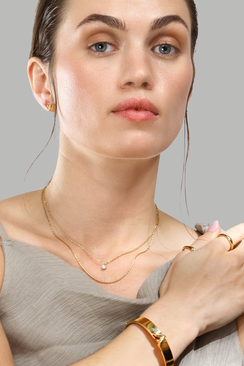 Ketting Celeste – 18k Verguld