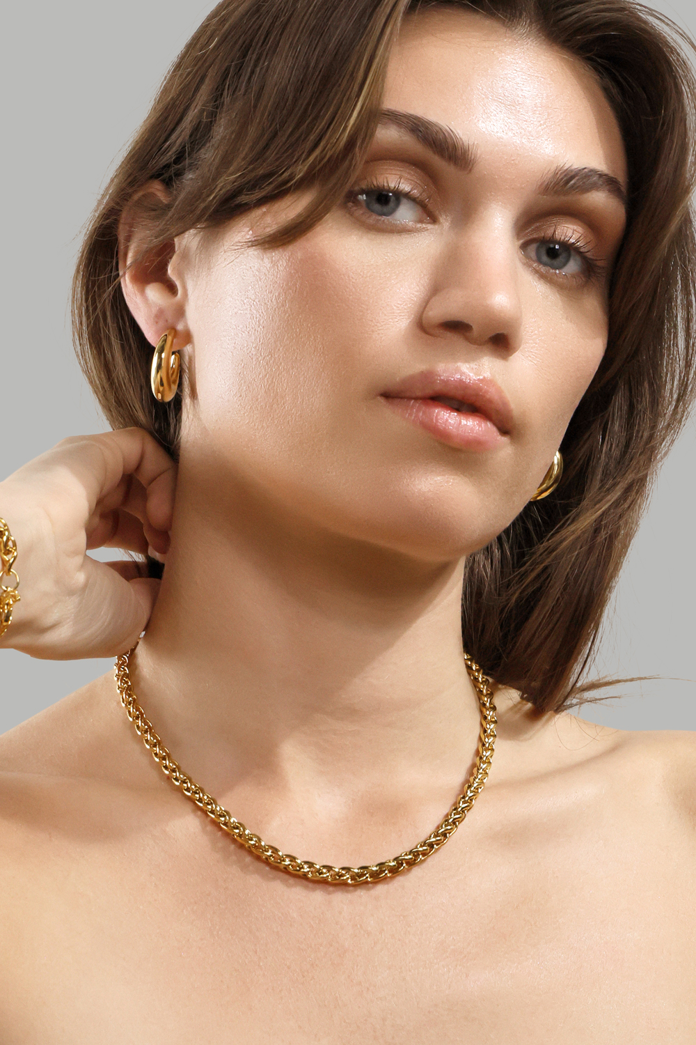 Ketting Royal Twist - 18k Verguld