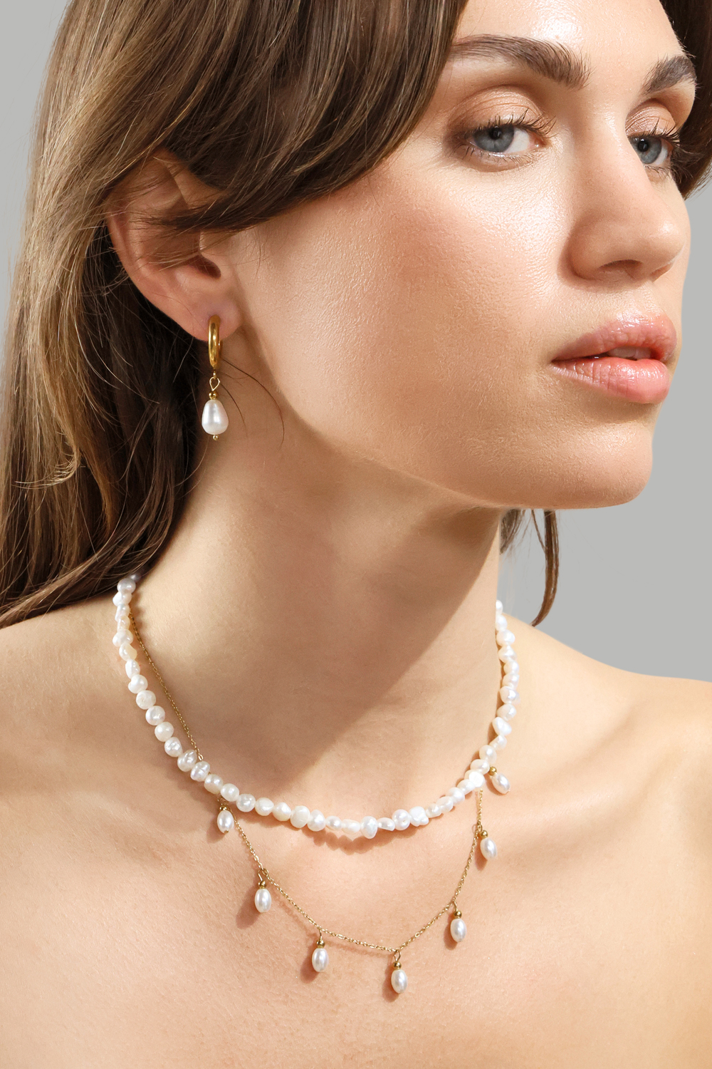 Oorbel Ocean - 18k Verguld