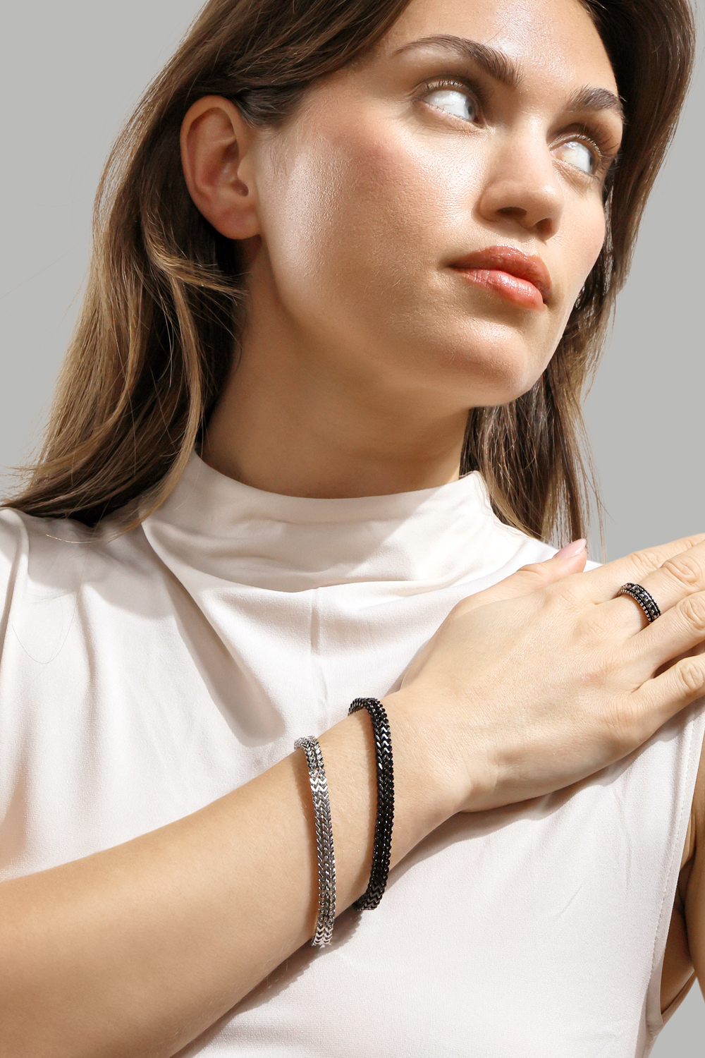 Armband Flyer - Verchroomd