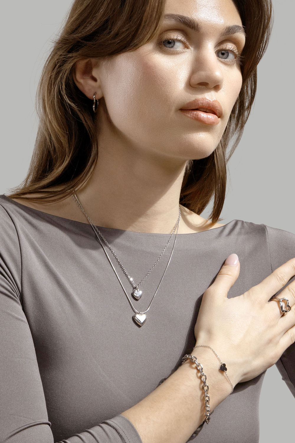 Armband Solid – Verzilverd