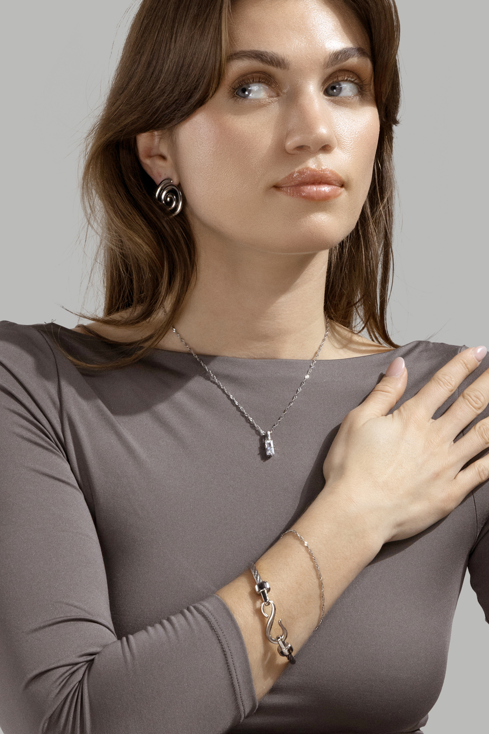 Armband Drift – Verzilverd