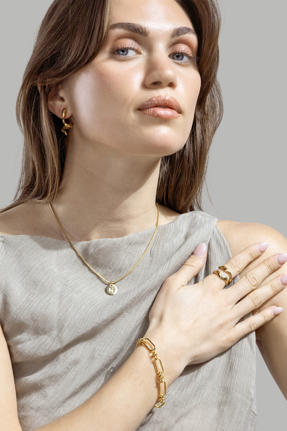 Arvia Ring - 18k Gold Plated