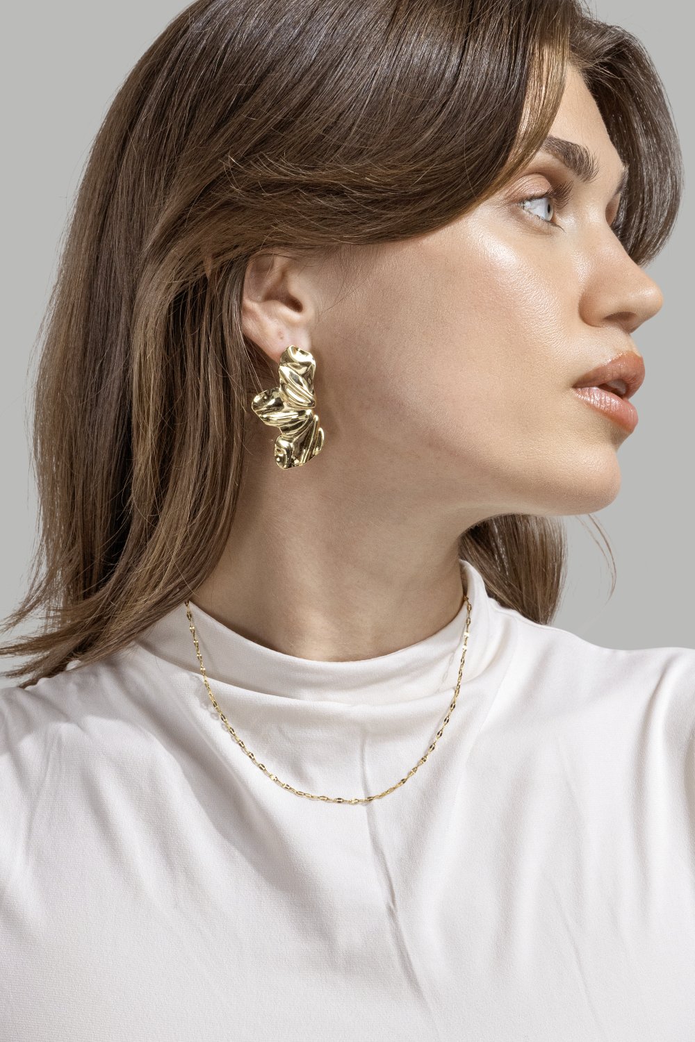 Ketting Silhouette - 18k Verguld