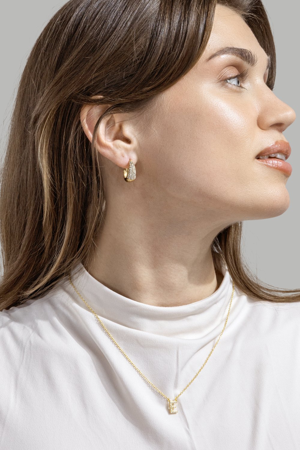 Ketting Initial Letters A-N – 18k Gold Plated