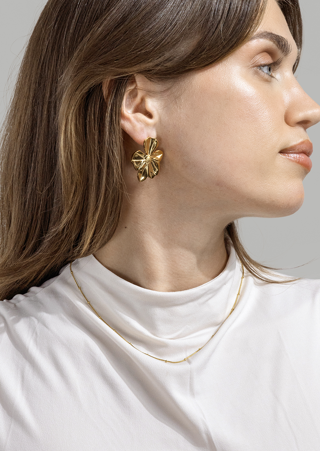 Ketting Dots - 18k Verguld