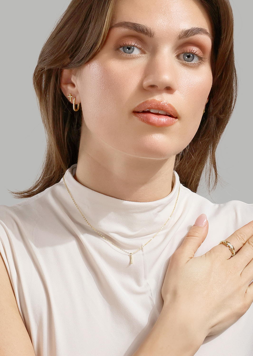 Luminare Oorbel - 18k Verguld