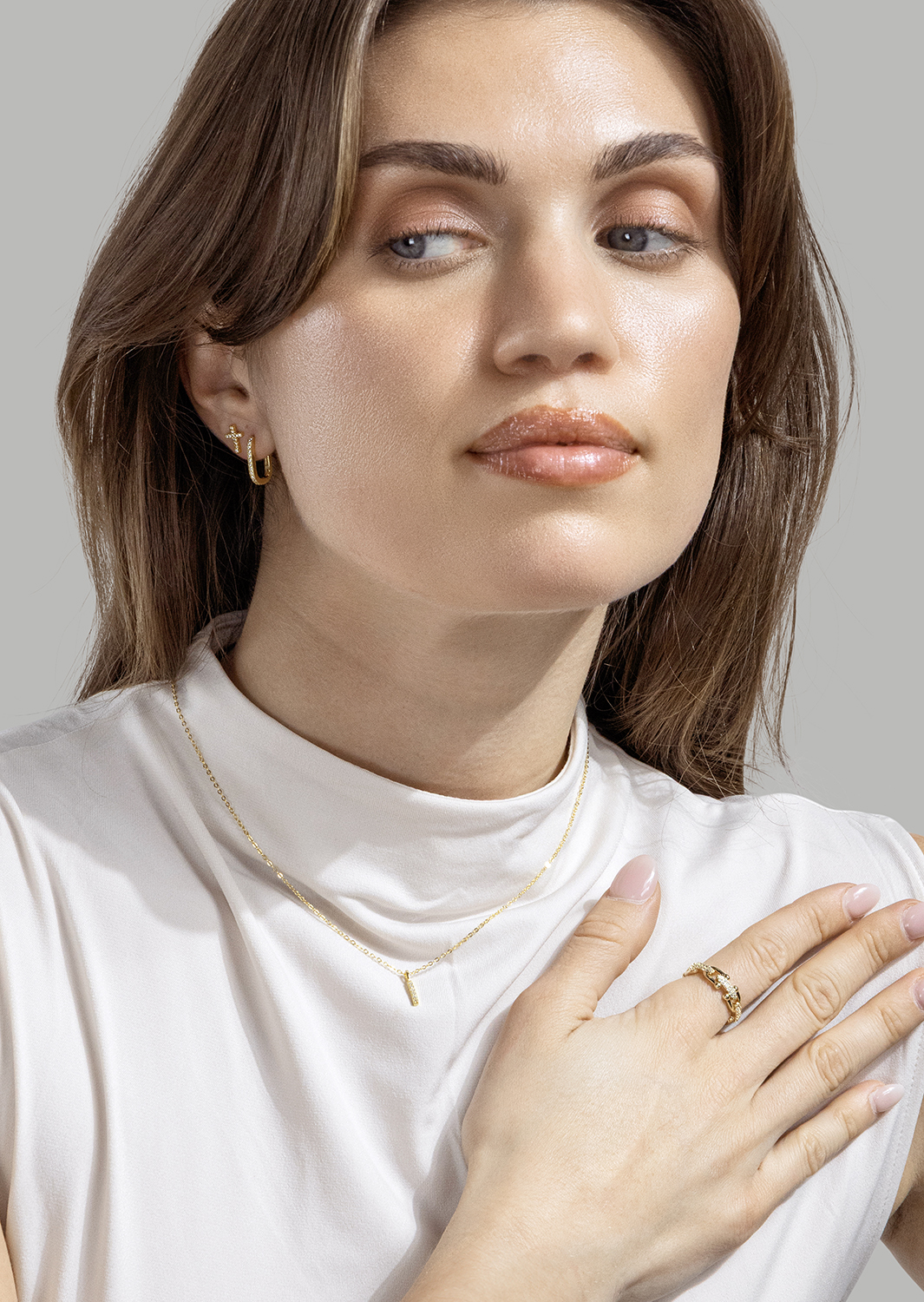 Luminare Oorbel - 18k Verguld