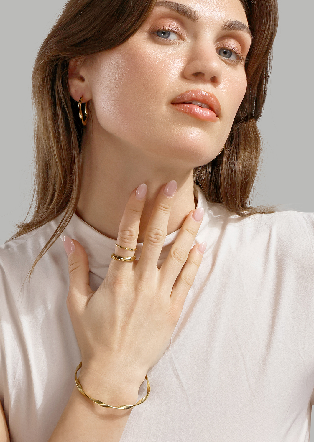 Ring Twist Whisper - 18k Verguld