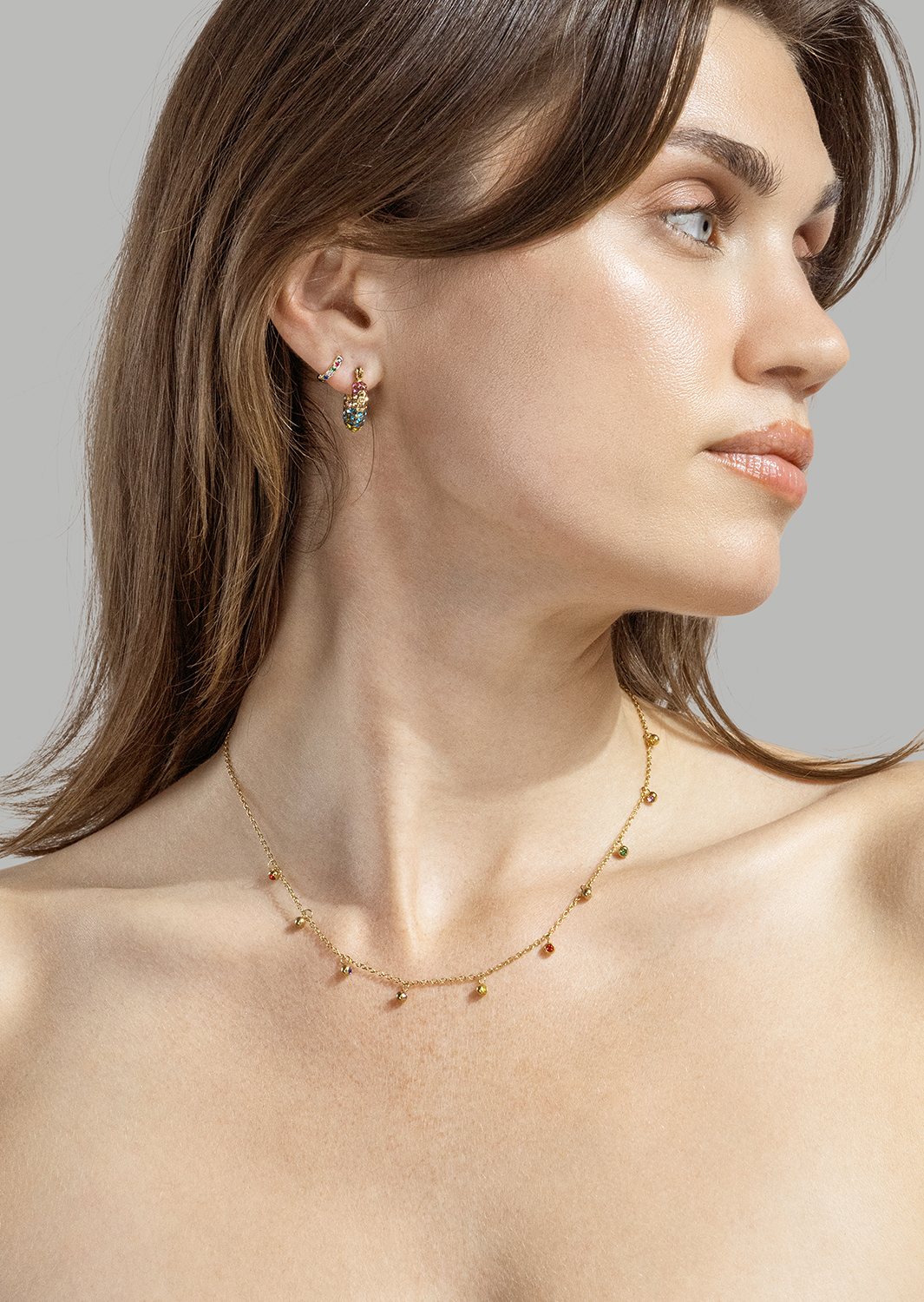 Prism Ketting – 18k Verguld